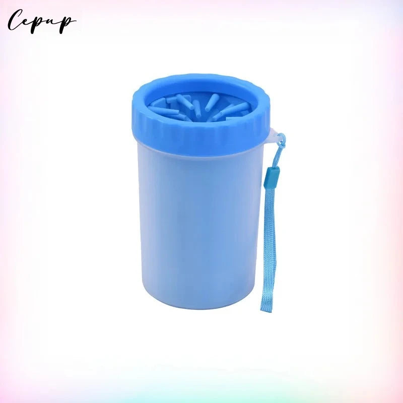 Dog paw cleaner foot rotate deep wash cup housebreak Cat paw cleaning cup cleaning dirty mud automatic pet foot paw washing cup